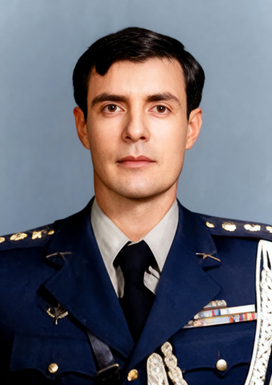 تصویرسازی چهره شهید شریف اشراف